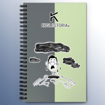 Kosmistoria® - Journal - Cloudy Grey